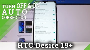 How to Enable Text Correction in HTC Desire 19+ | Activate Auto-Correction Feature