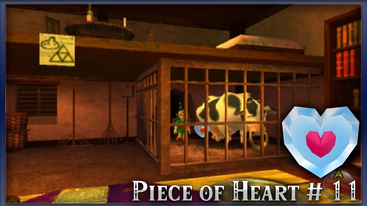 The Legend of Zelda Ocarina of Time Heart Piece 11 YouTube