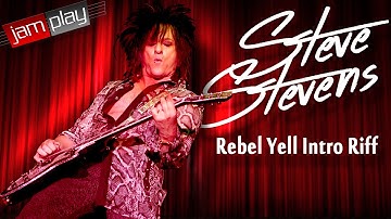 Rebel Yell Guitar Lesson - Intro Riff with Steve Stevens