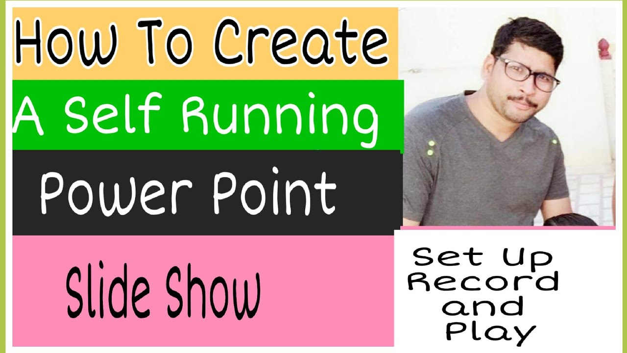 self running presentation google slides