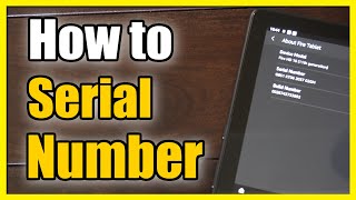 How to Find Serial Number & Developer Options on Amazon Fire HD 10 Tablet (Easy Method)