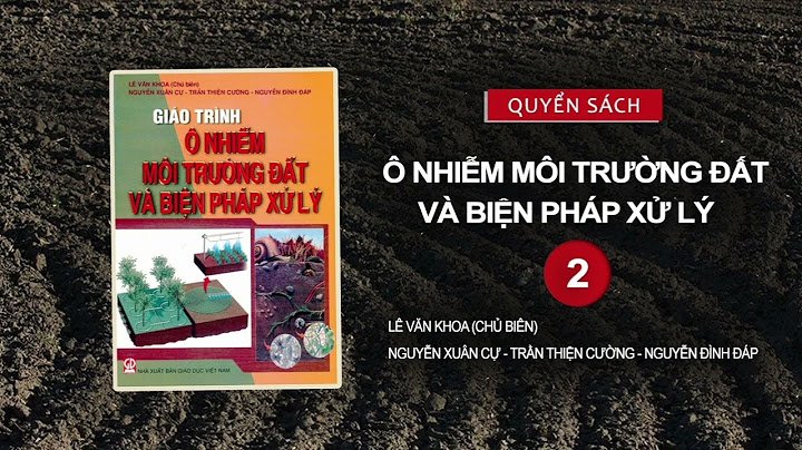 Cải thiện môi trường đất bằng phương pháp hóa học năm 2024