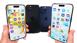 iPhone 15 vs 15 Plus vs 15 Pro vs 15 Pro Max