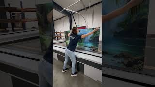 Tropisch Plexiglas Schilderij Stel Je Voor Dat Dit In Jouw Woonkamer Hangt Nikkel Art