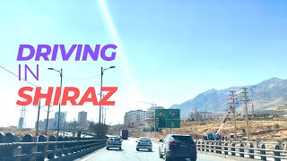 Exciting Street Driving Experience on Hossein Alhashemi Street in Shiraz