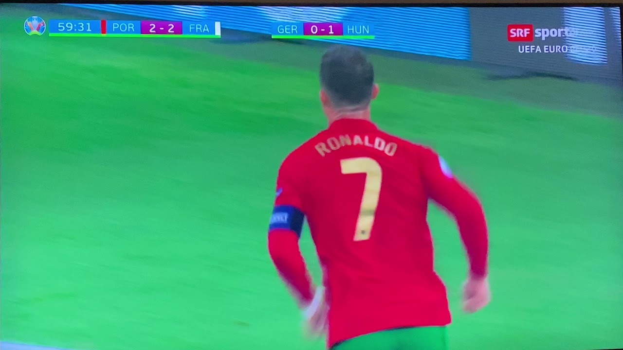 Cristiano Ronaldo goooool 2 Penalty portugal vc France