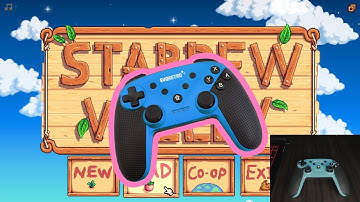Xhawn | How to use a switch pro controller in playing Stardew Valley on PC - 2021