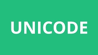 How To Pronounce Unicode - Pronunciation Academy