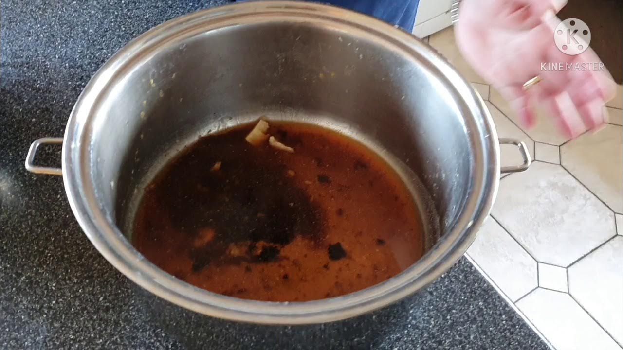 How to clean a burned Saladmaster cookware, YouTube