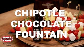 Chipotle Chocolate Fountain | El Yucateco Hot Sauce Recipe