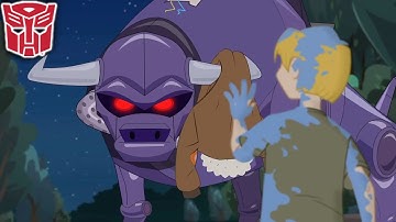 Transformers en español | Rescue Bots | LA ISLA DE LA TECNOLOGÍA INADAPTADA | S2 Ep.13 | Completo