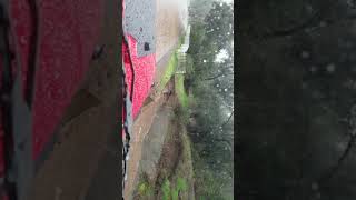 Fallbrook rain sideways!
