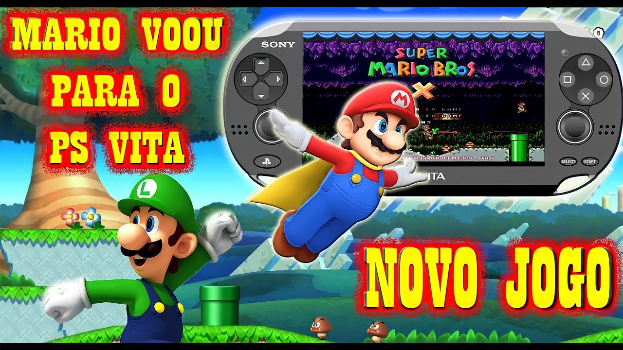 Como jogar Super Mario no Playstation 4 e 5! #foryou #fyp #fypシ #jogos
