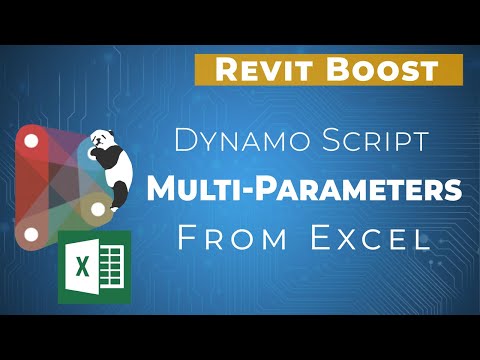 REVIT BOOST- Fill Multi Parameters from Excel - Download Dynamo Script