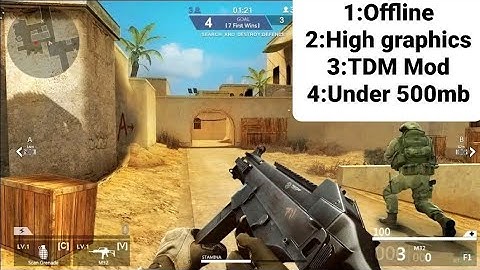 Top 5 Offline Games like Call Of Duty Mobile For Android