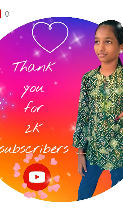 thank you for 2k subscribers 😁
