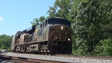 CSX ES40DC 5482 w/ UP Power Leads Automotive Q580-28 on 5/30/22