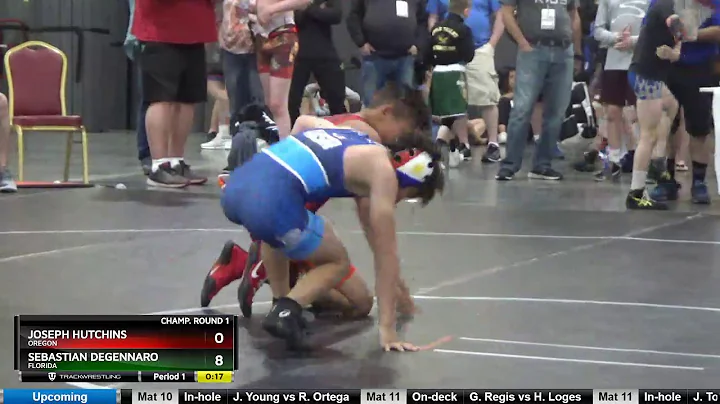 14U 77 Joseph Hutchins Oregon Vs Sebastian Degenna...