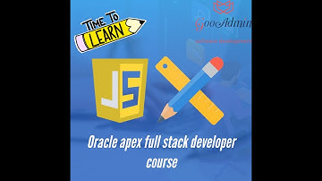 SQL scripts oracle apex full stack