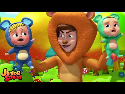 Лев и мышь кроватьвремя рассказ для детей на русском - Junior Squad