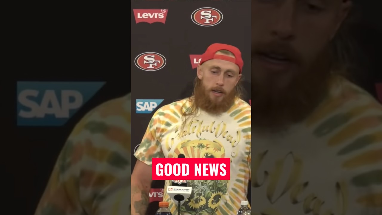George Kittle is getting BETTER #49ers #georgekittle #achilles