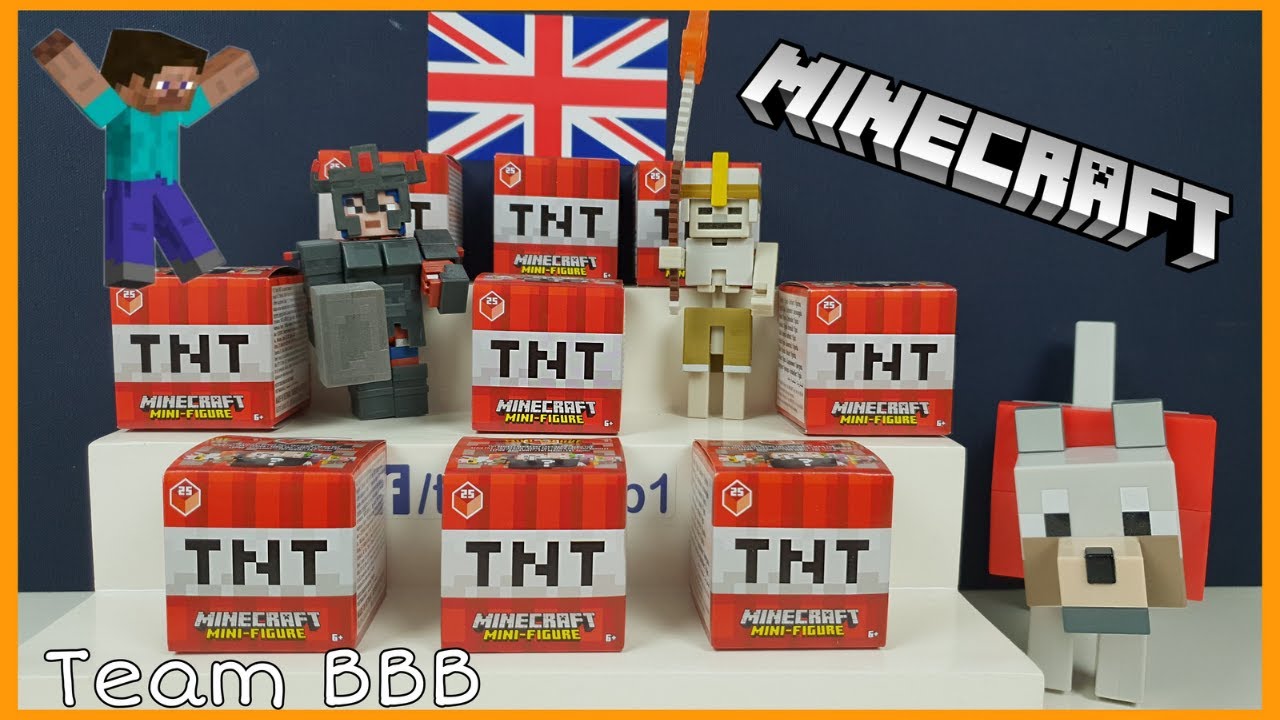 MINECRAFT MONDAYS! Series 25 TNT Block Blind Box Mini Figures 