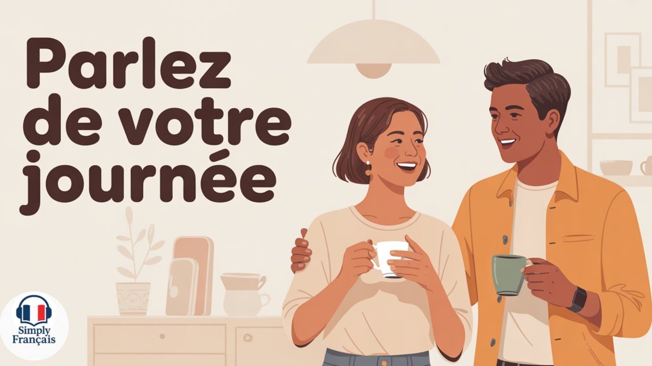 Podcast en français | Racontez votre journée | Pratique du français à votre rythme