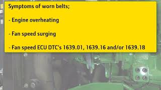 John Deere Maintenance | Vari Cool Fan Drive Inspection