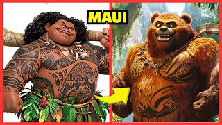 Moana Characters in Real Life as Animals | Guess Moana 2 Characters by Voice 🌊🏝️🌺 Moana 2 Movie Quiz