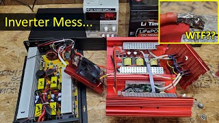 Used WZRELB Inverter Dead on Arrival, Bestek Inverter Disassembly and Mess