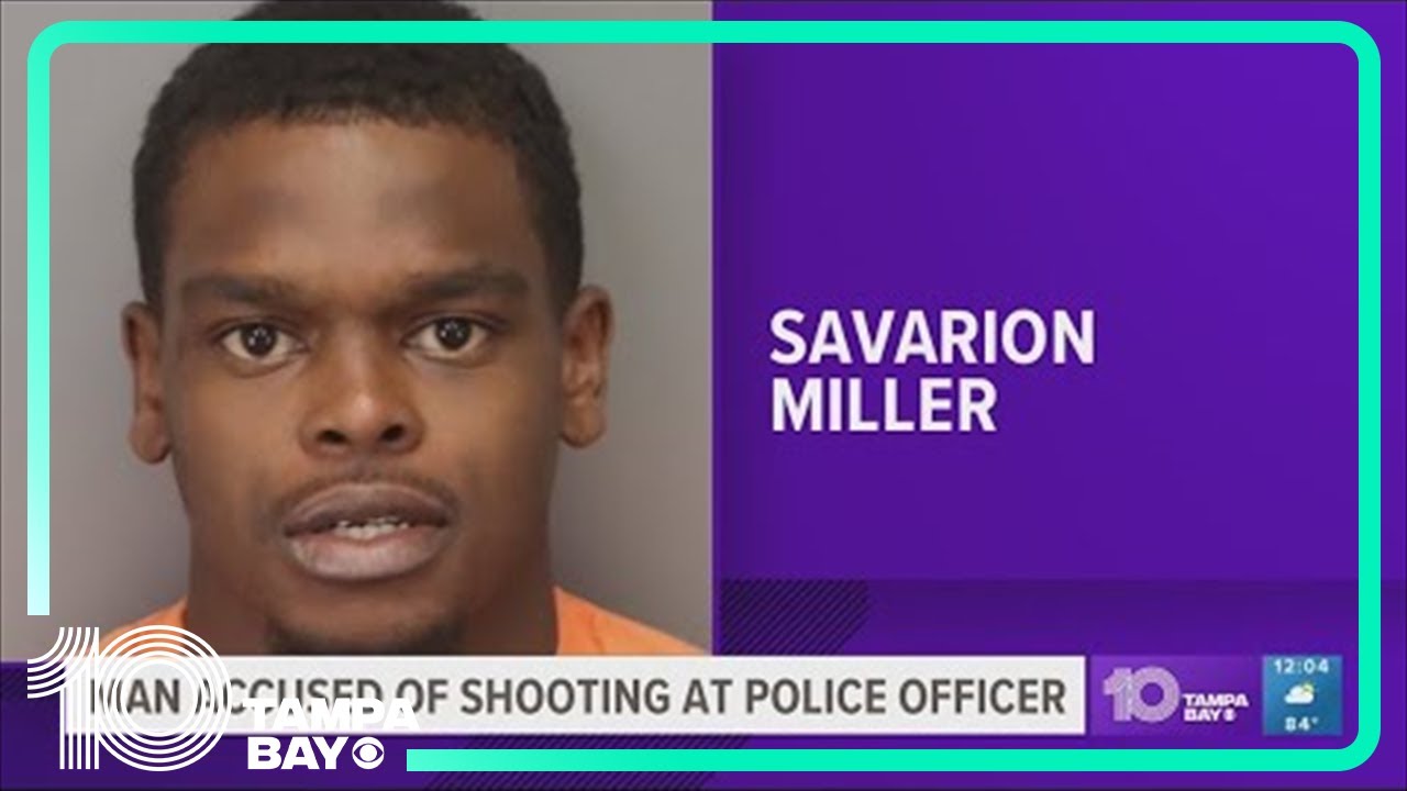 St. Pete man arrested for shooting at officer in unmarked car - YouTube