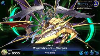 New Dragunity Master 1 Climb in Master Duel - Diamond Start