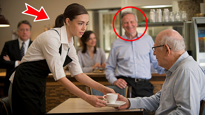 The waitress was fired for giving free coffee to an old man, but the next day she became the manager