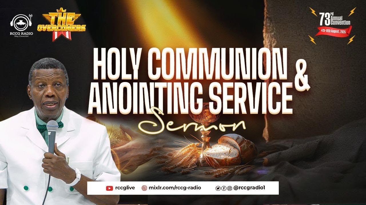 PASTOR E.A ADEBOYE | RCCG HOLY GHOST CONVENTION 2025 - YouTube