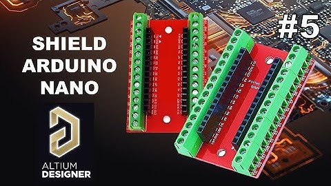 5. Shield Arduino Nano - Silkscreen y Planos de Masa