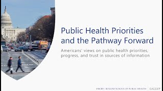 Public Health Priorities and the Pathway Forward