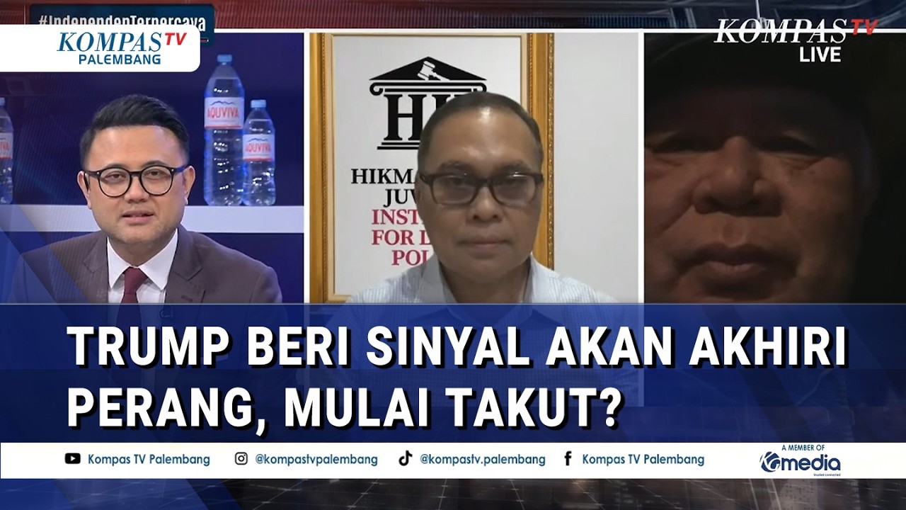 Prof Hikmahanto & Soleman Ponto soal Trump Beri Sinyal Akhiri Perang, Mulai Takut?