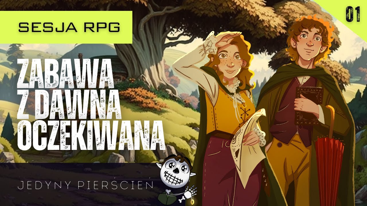 Jedyny Pierścień: Drużyna Pierścienia - Zabawa z dawna oczekiwana (odc. 1) | Sesja RPG