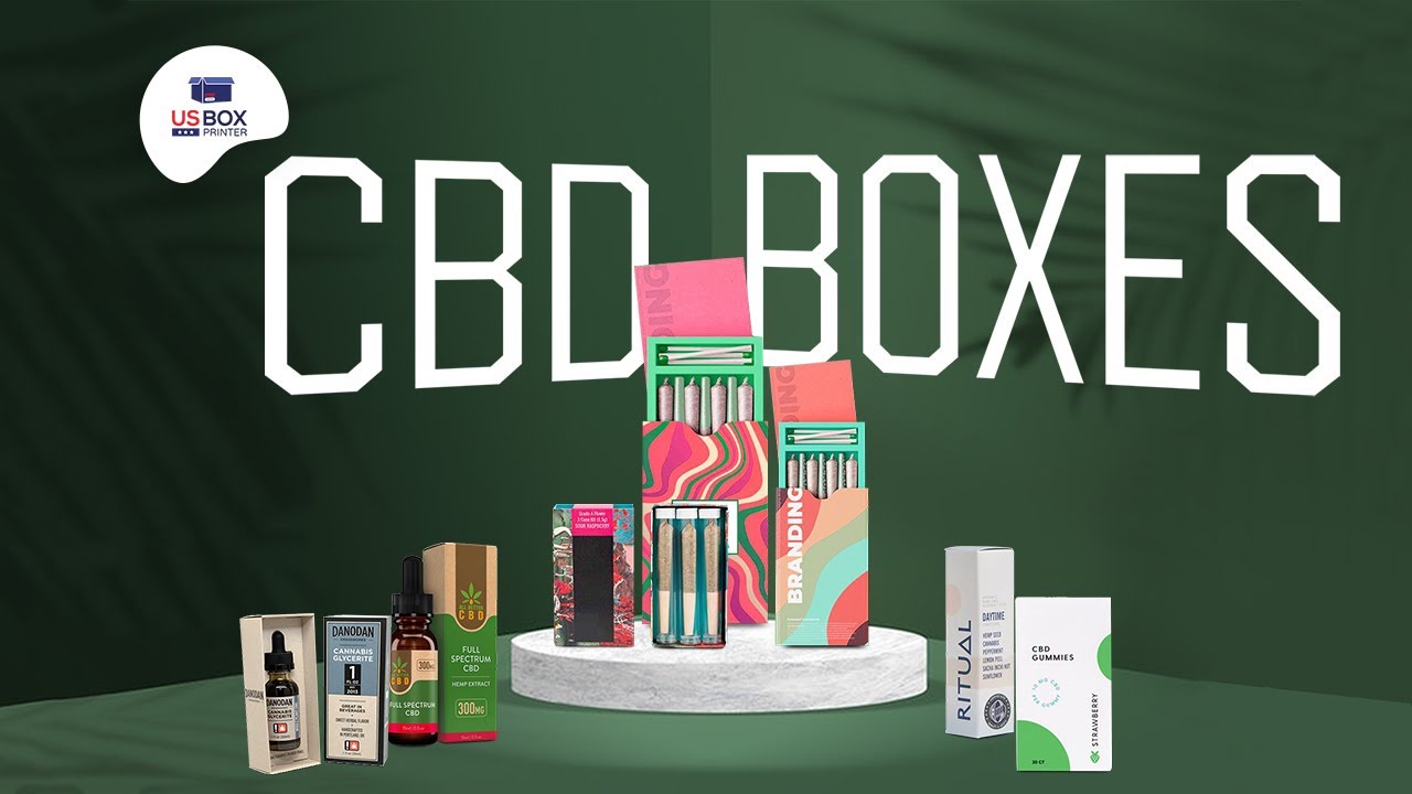 CBD Boxes || Custom Printed CBD Packaging Boxes Wholesale - YouTube