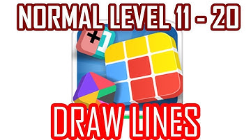 Puzzle Joy | Draw Lines | Normal | Level 11 - 20 | Answers