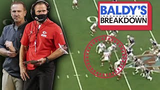 Breaking Down how Chiefs DC Steve Spagnuolo Stopped Tom Brady in SBXLII | Baldy Break Down