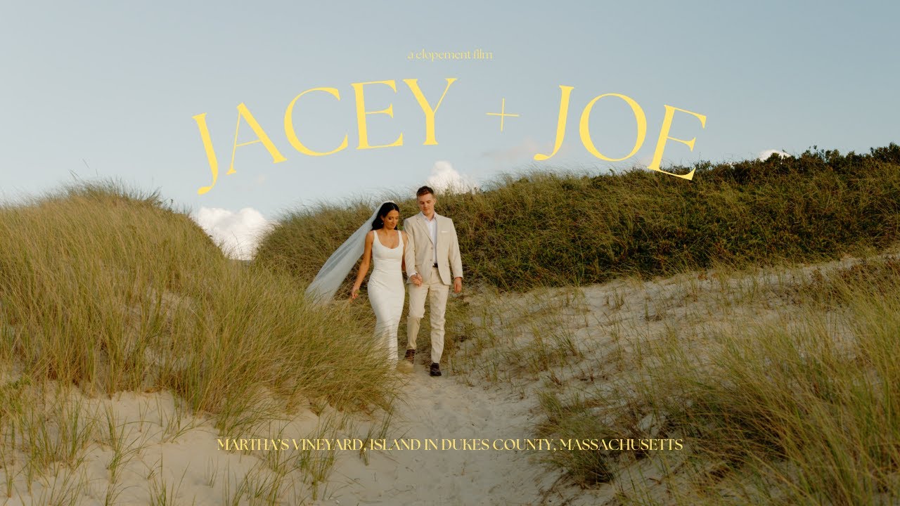 Jacey + Joe — wedding film cover