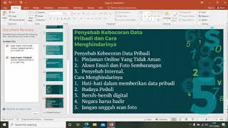 Latihan soal keamanan informasi (privasi data/informasi)