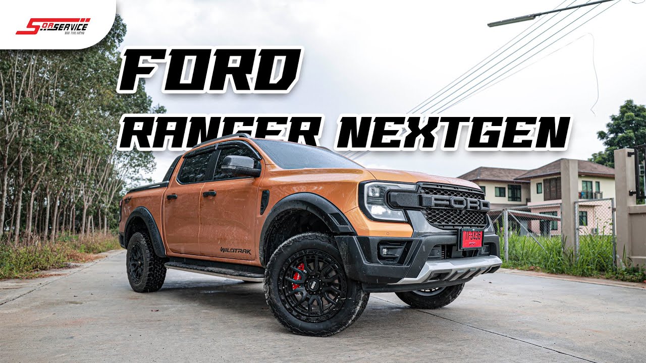 FORD RANGER NEXTGEN 2022 สเตปยก 1 นิ้ว | เสริมสมรรถนะด้วยโช้ค profender ...