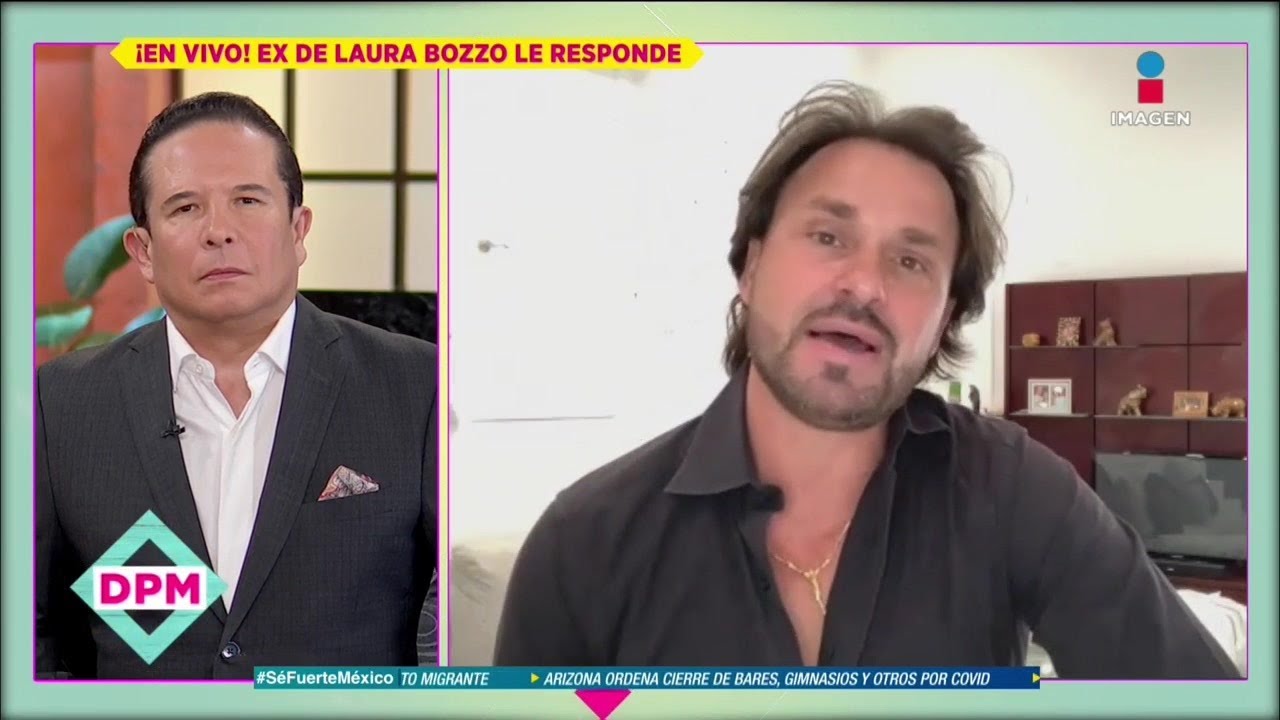 ¡Cristian, ex de Laura Bozzo habla de la violencia que sufrió y la demanda contra ella!
