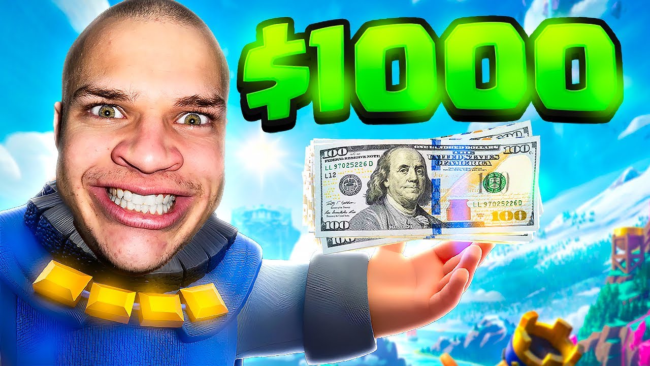 Beat Me, Get $1,000 (Clash Royale)