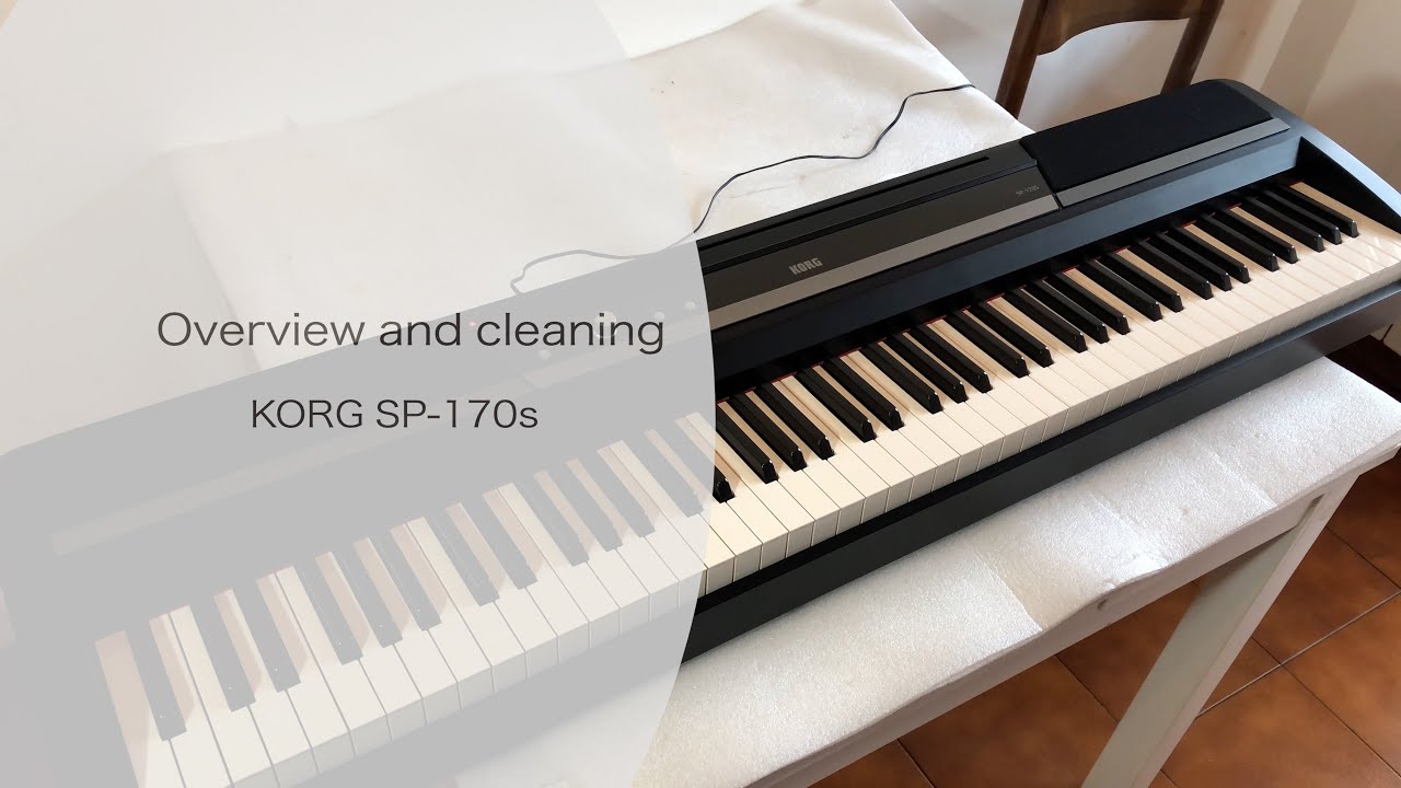 Техническое обслуживание цифрового пианино Korg SP170S