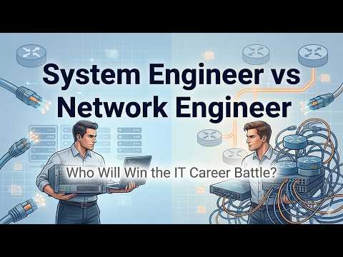 System Engineer vs Network Engineer Career Comparison | TCT Power
