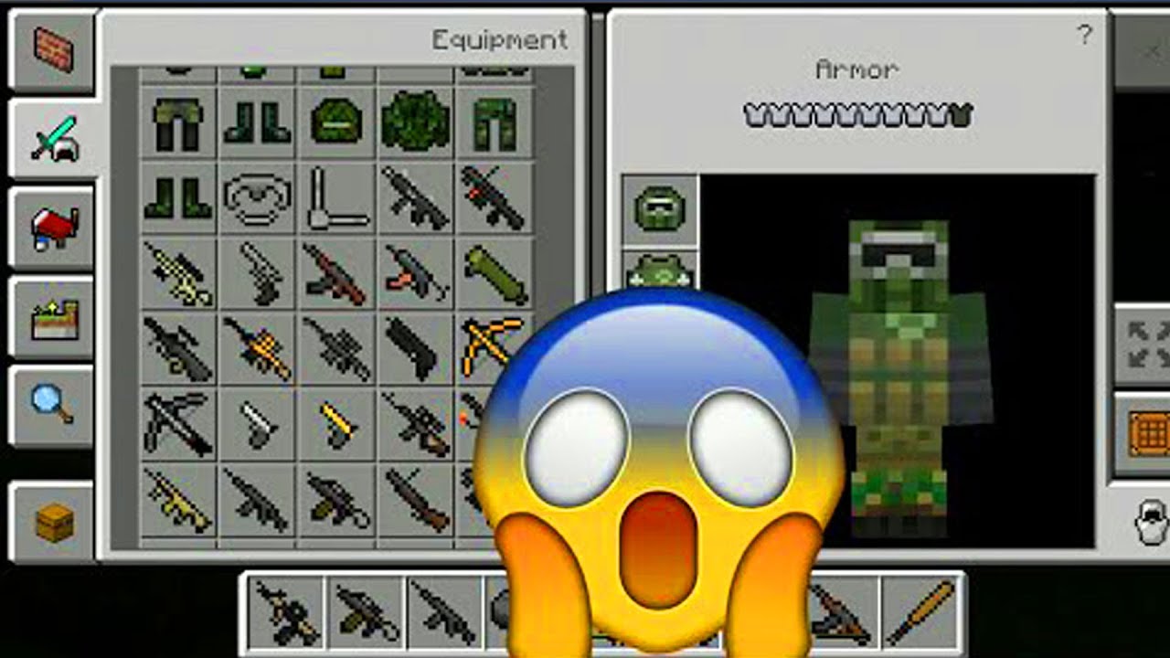 HOW to GET GUNS in Minecraft PE for FREE! (Guns in Minecraft PE) - YouTube
