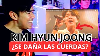 Yezka Reacciona a Kim Hyun Joong - Just For my Love EN VIVO!